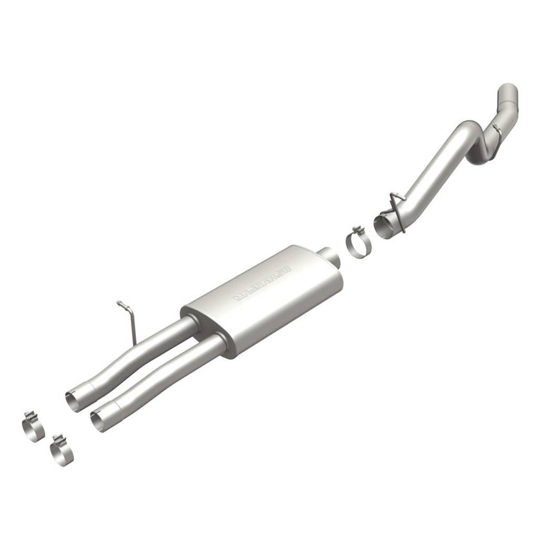 Magnaflow Stainless Cat-Back 3"/4" Tubing, 4" Tip Single Rear Side Exit Mfl-15779