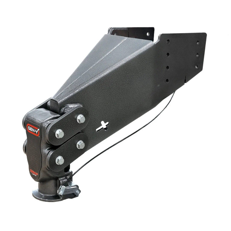 Gen-Y Executive Torsion-Flex Auto Rhino 5th Wheel Pin Box Rep w/Gooseneck 2-5/16in Coupler