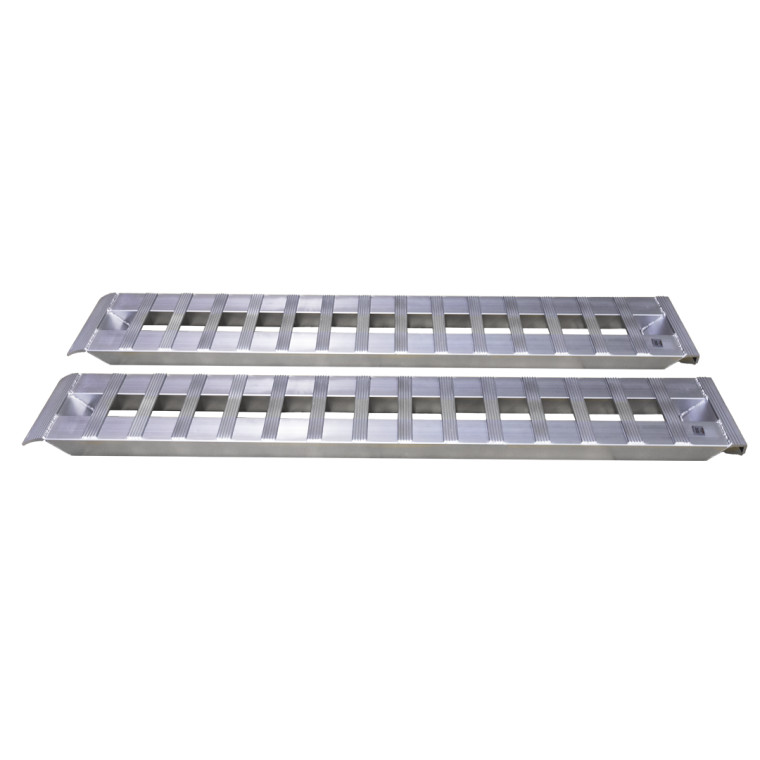 Gen-Y Heavy-Duty 12ft Aluminum Loading Ramps 15in x 144in 4K Capacity Per Ramp - Pair