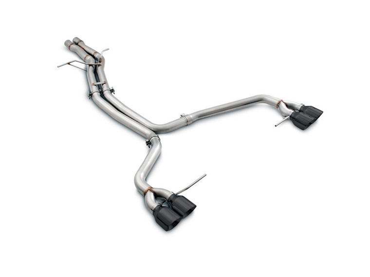 AWE Touring Edition Exhaust System for Porsche Macan S / GTS / Turbo - Diamond Black 102mm Tips