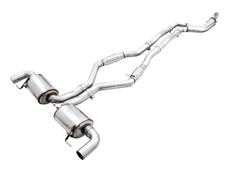 AWE Resonated Touring Edition Exhaust for G2X M340i / M440i - OE Tips