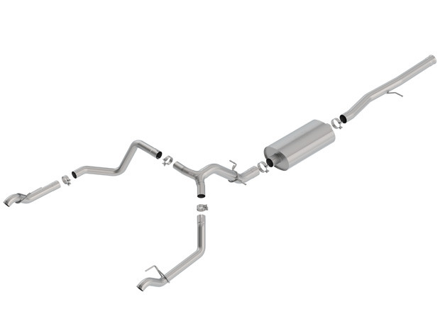Borla - 140771 | Cat-Back System 2019-2023 Chevrolet Silverado