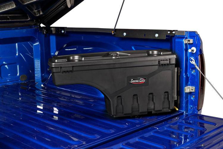 Undercover Swing Case 1999-2016 Ford F-250/F-350 SD Passenger Side Black Smooth Will Not Fit 2013-2016 Models W/ Factory Tow Package & Flex Covers