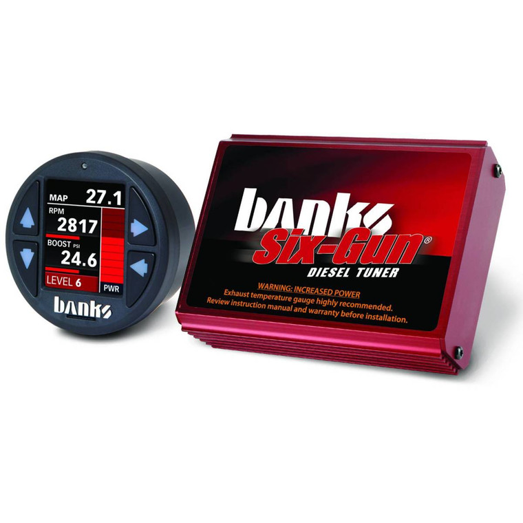 Banks Power Six-Gun 2006-2007 Cummins 5.9L Tuner w/ iDASH 1.8 Super Gauge