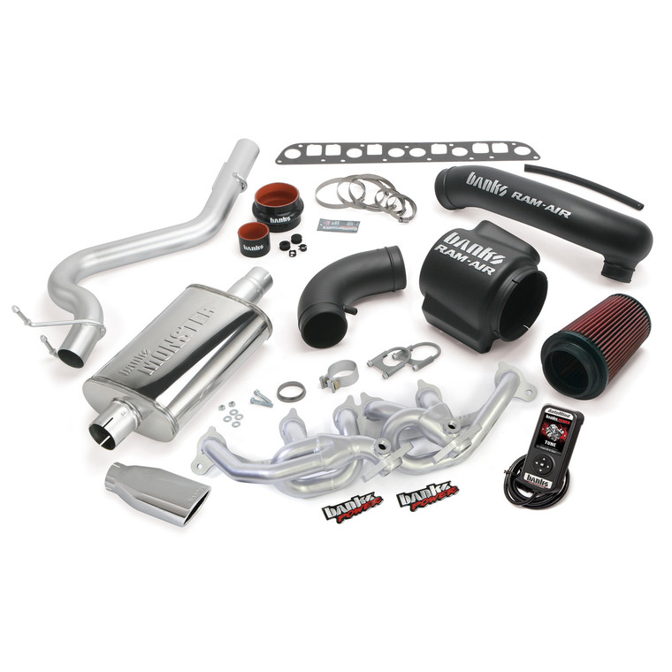 Banks Power Powerpack 2004-06 Jeep 4.0L Wrangler Unlimited LJ w/ Automind - Chrome Tip