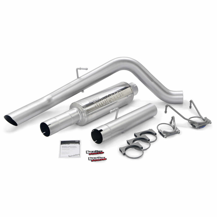 Banks Power 4" Monster Sport Exhaust 2003-04 Dodge 5.9L (w/4" Cat Conv Outlet)