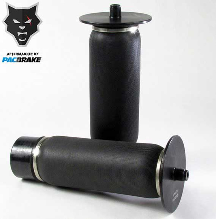 Pacbrake Heavy Duty Sleeve Style Replacement Air Spring Anodized Black