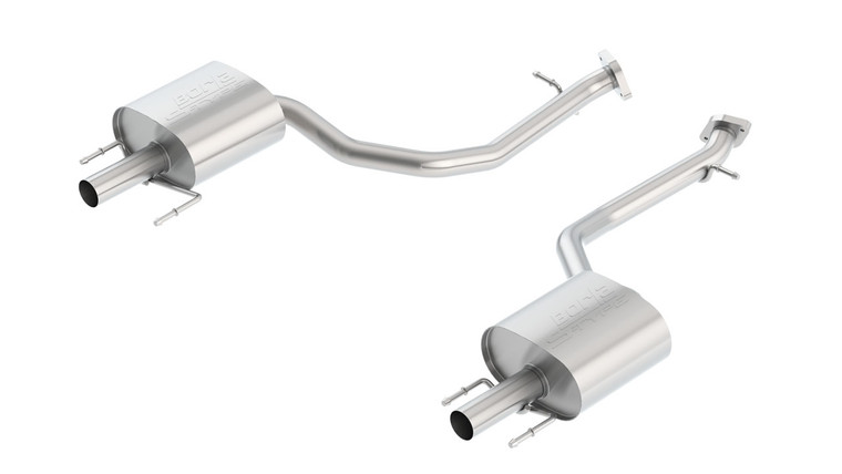 Borla 2.5" Into Muffler Dual 2" Out Axle-Back Exhaust Gs 350 2013-2020 Axle-Back Exhaust S-Type