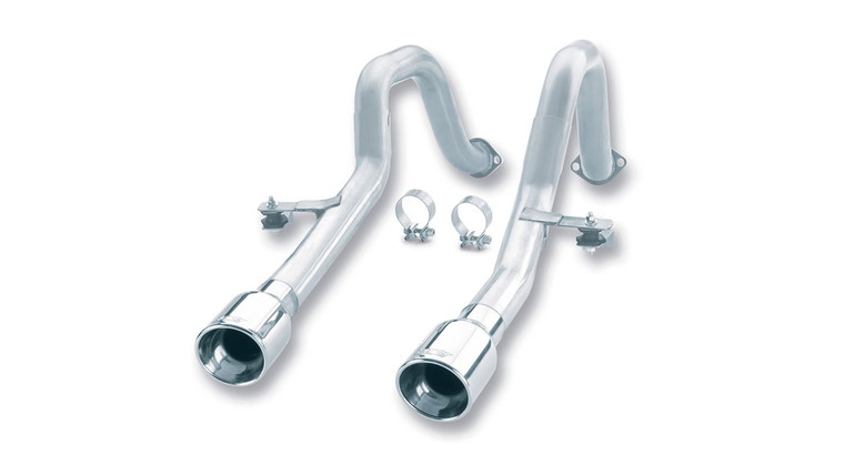 Borla 2.25" Into 2" Cat-Back Exhaust C5 Corvette/ C5 Corvette Z06 1997-2004 Cat-Back