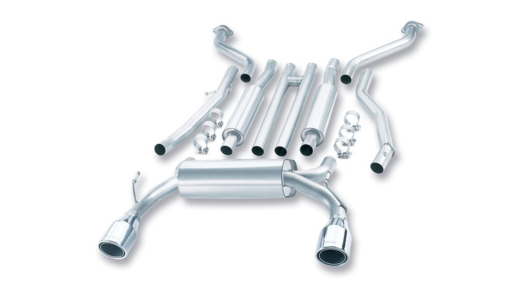 Borla 2.25" Into 2" Cat-Back Exhaust G35 Coupe 2003-2007 Cat-Back Exhaust S-Type