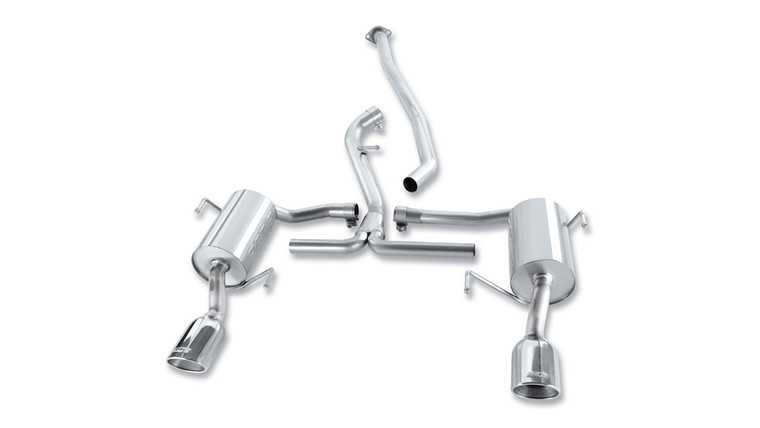 Borla 2.5" Cat-Back Exhaust Impreza 2008-2011 Cat-Back Exhaust S-Type