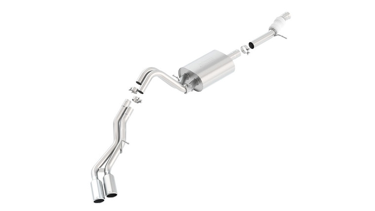 Borla 3" Into Muffler 2.25" Out Cat-Back Exhaust Tahoe 2015-2020 Cat-Back Exhaust Touring