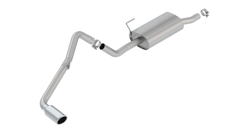 Borla 2.75" Into Muffler Dual 2.25" Out Cat-Back Exhaust Frontier 2005-2019 Cat-Back Exhaust S-Type