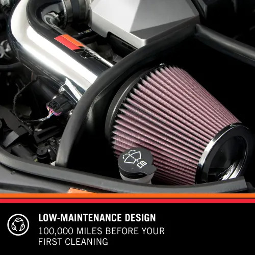 K&N Cold Air Intake Kit: High Performance, Increase Horsepower: Compatible With 2021-2022 Jeep - View #9