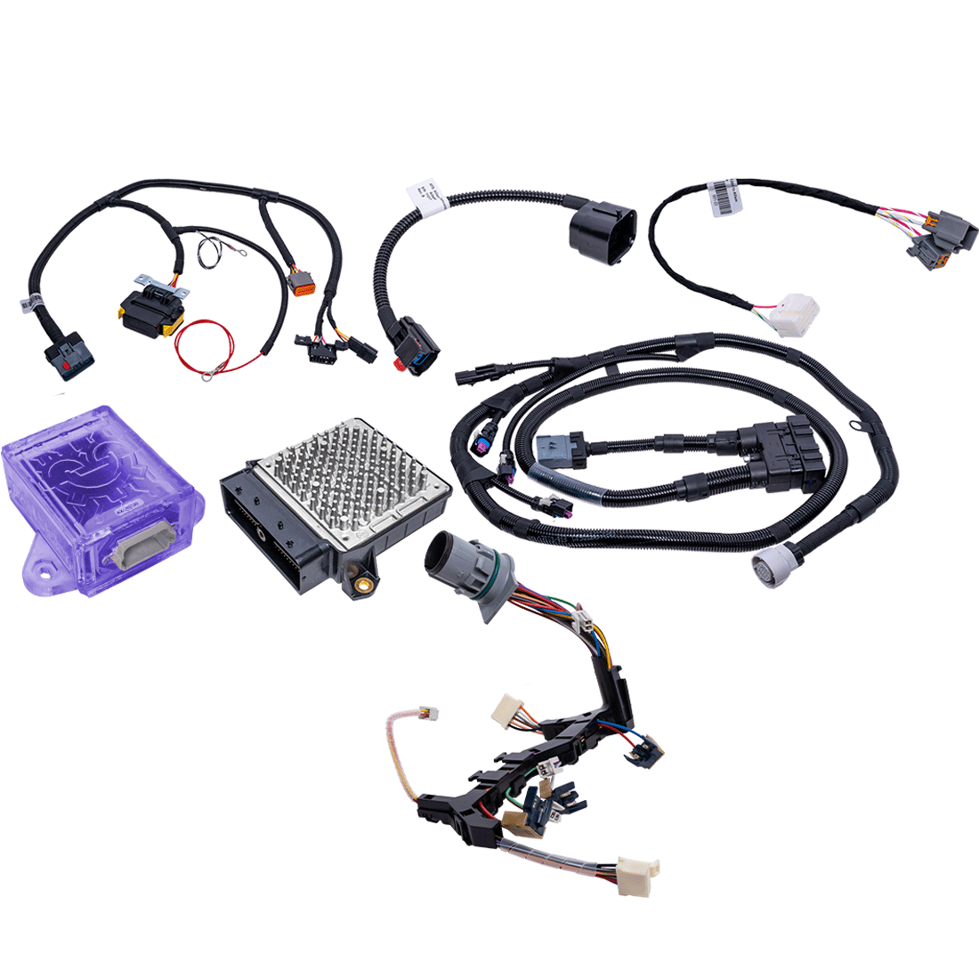 10AN Braided Transmission Cooler Lines Kit For 2006-2010 Chevy/GMC Duramax 6.6L With Allison Transmission