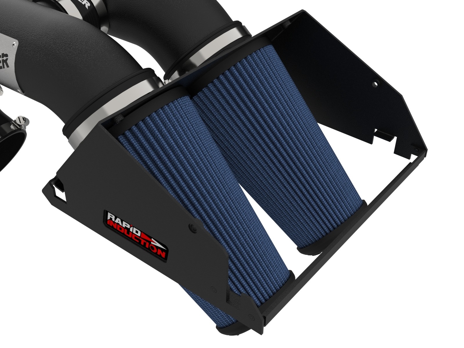 AFe Power Rapid Induction Cold Air Intake System For Ford Edge ST 2.7L – Washable Oiled Filter, +24 HP Gain