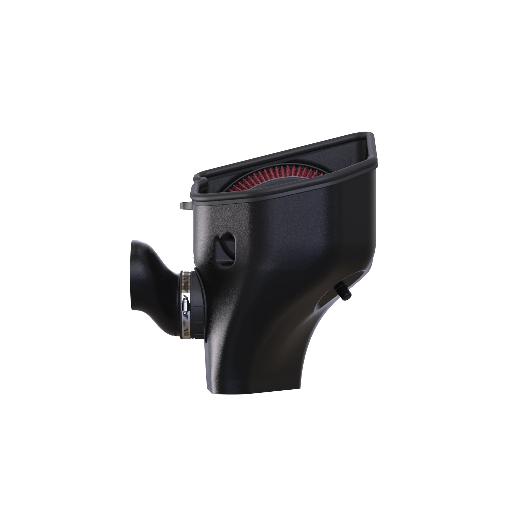 Cold Air Intake Box & Tube For 2019-2021 Dodge Challenger Hellcat - Black