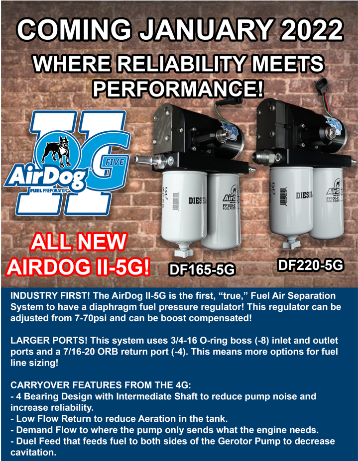 AIRDOG AIRDOG II-4G 01-10 Airdog II-4g 2001-2010 6.6L Chevy Duramax