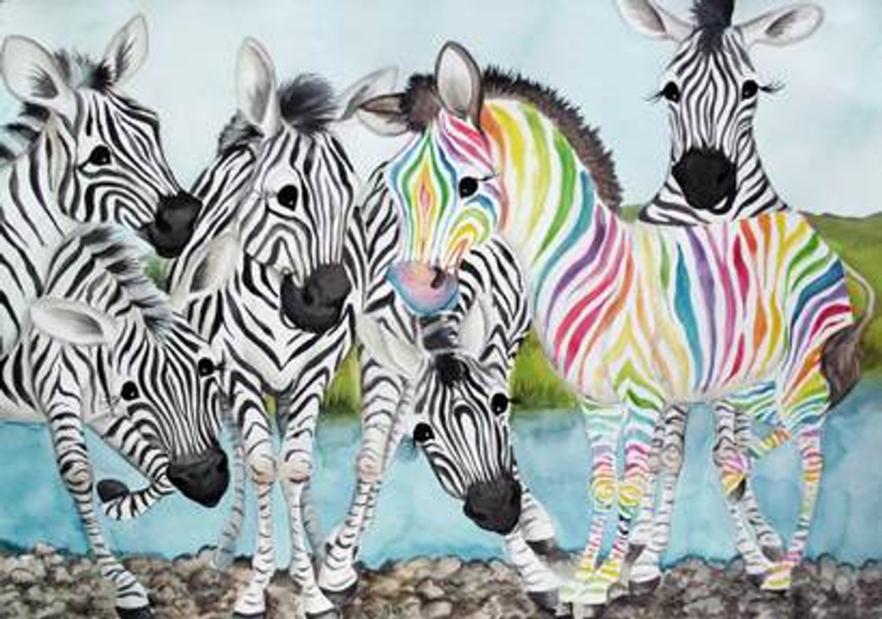 Society6 ケース Zebra by N Design Designart-Black-and-White-
