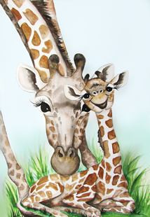 Giraffe Art And Prints