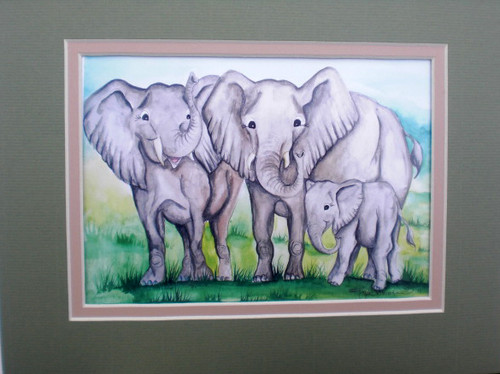 elephant family 3 matted