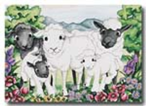 121 sheep  card