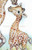 giraffe standing kissing mom