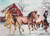 horses in winter