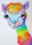 alpaca rainbow
