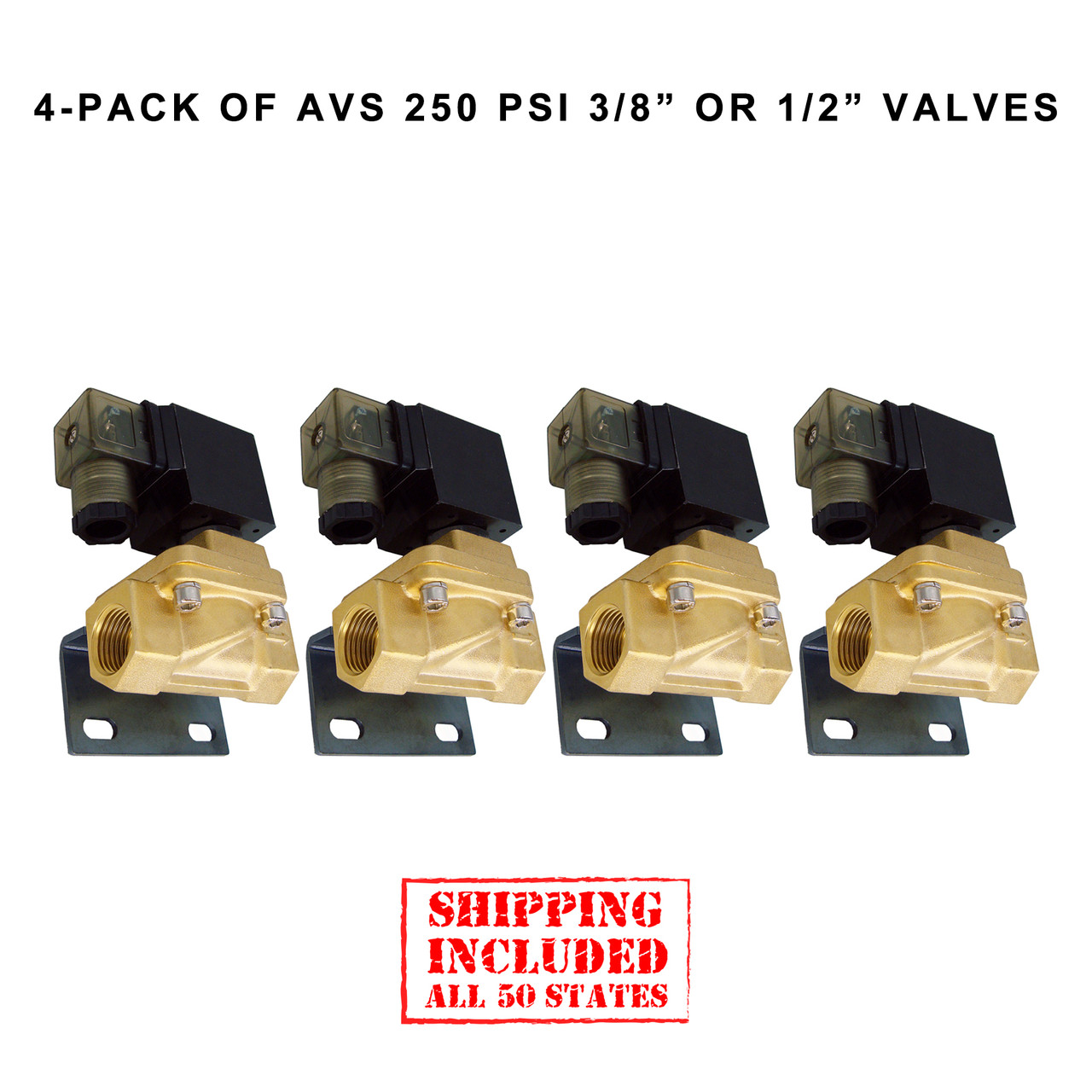 バルスーズ('74仏) 4-PACK OF AVS 250 PSI 3/8