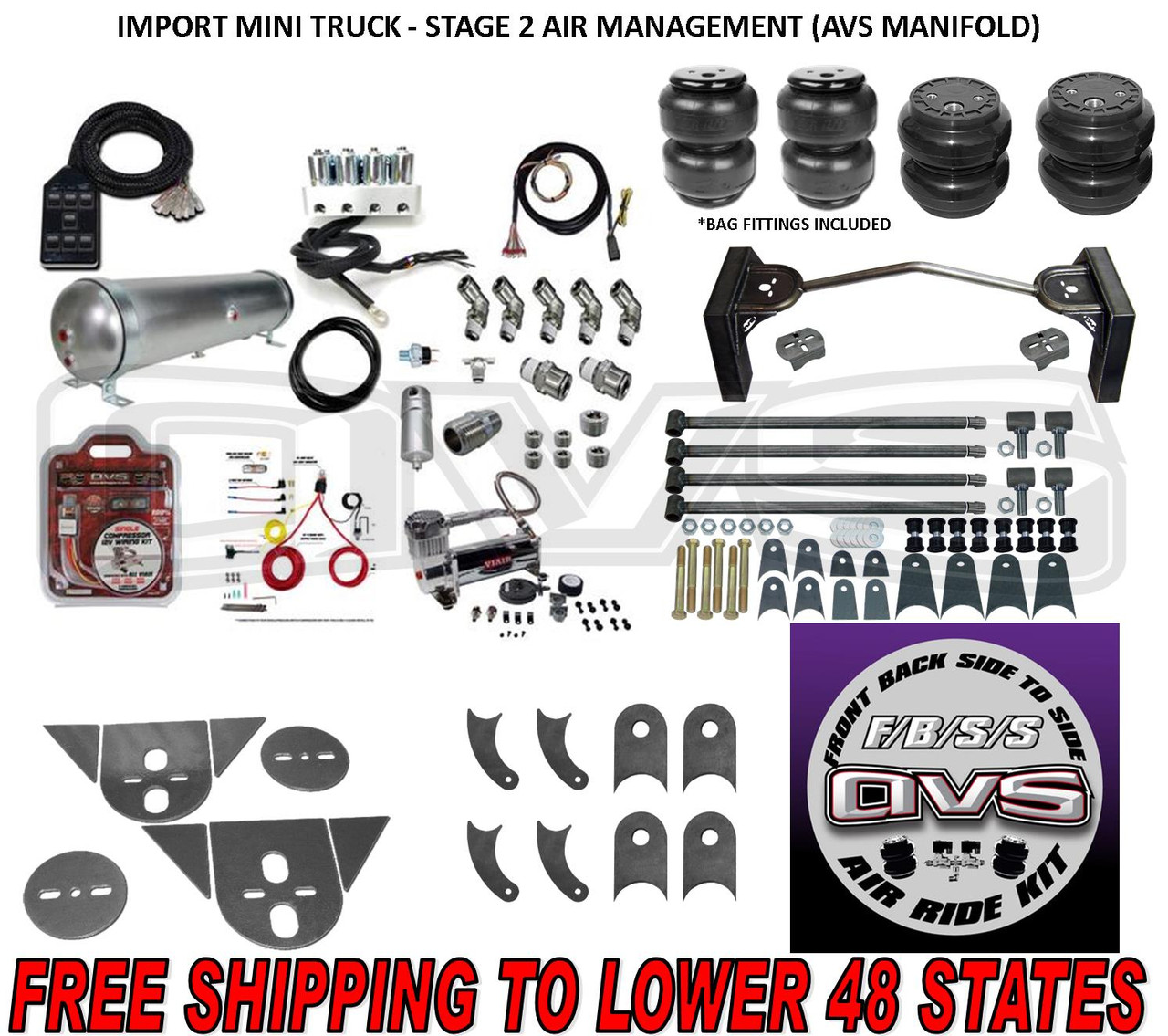 IMPORT MINITRUCK STAGE 2 AIR MANAGEMENT (AVS MANIFOLD) AVS