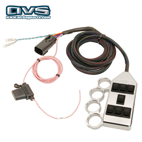 AVS SWITCH BOX - BILLET KNUCKLE 7C-SWITCH SERIES (ROCKER) - AVS