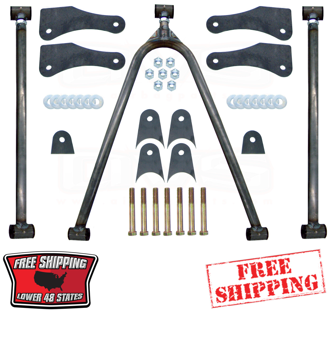 AVS Y-LINK (WISHBONE) LINK KIT WITH SUPER PIVOTS - AVS