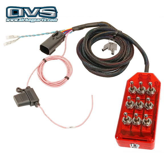 AVS SWITCH BOX- RED T9C-SWITCH SERIES (TOGGLE) - AVS