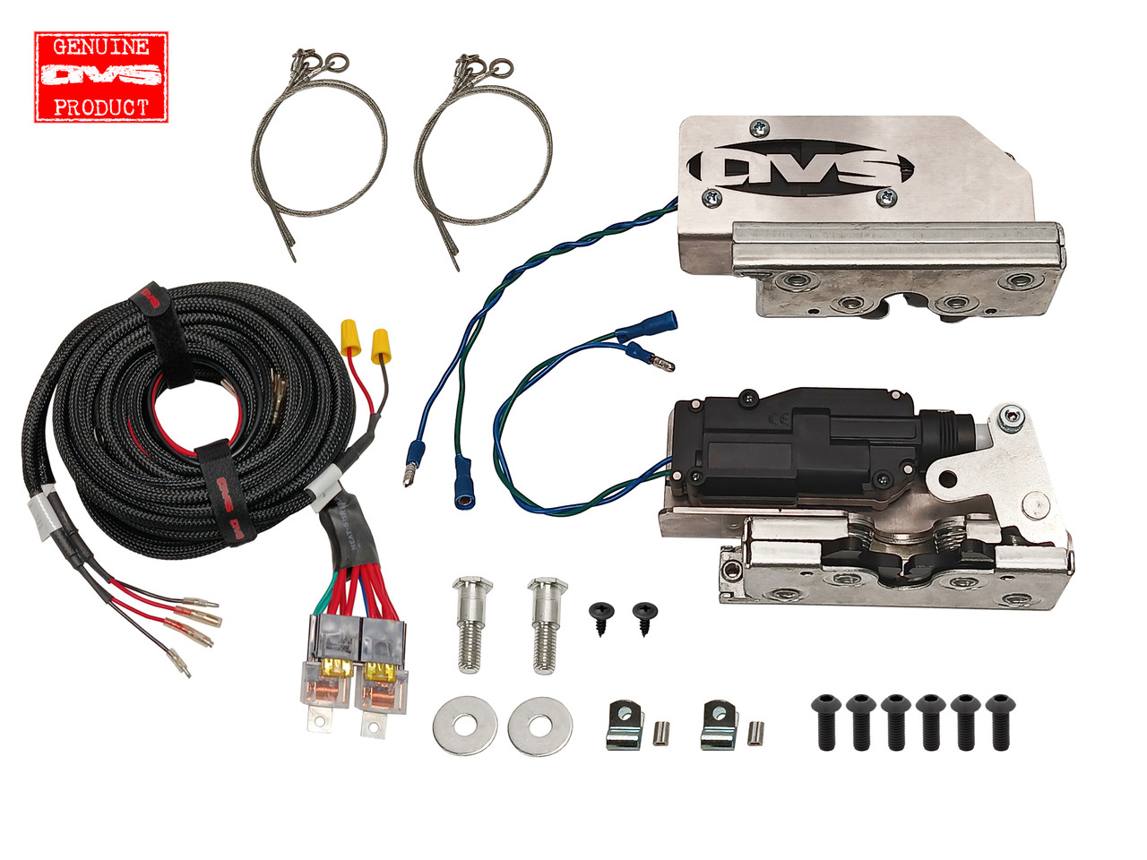 AVS POWER DUAL CLAW LATCH WITH WIRING HARNESS - AVS