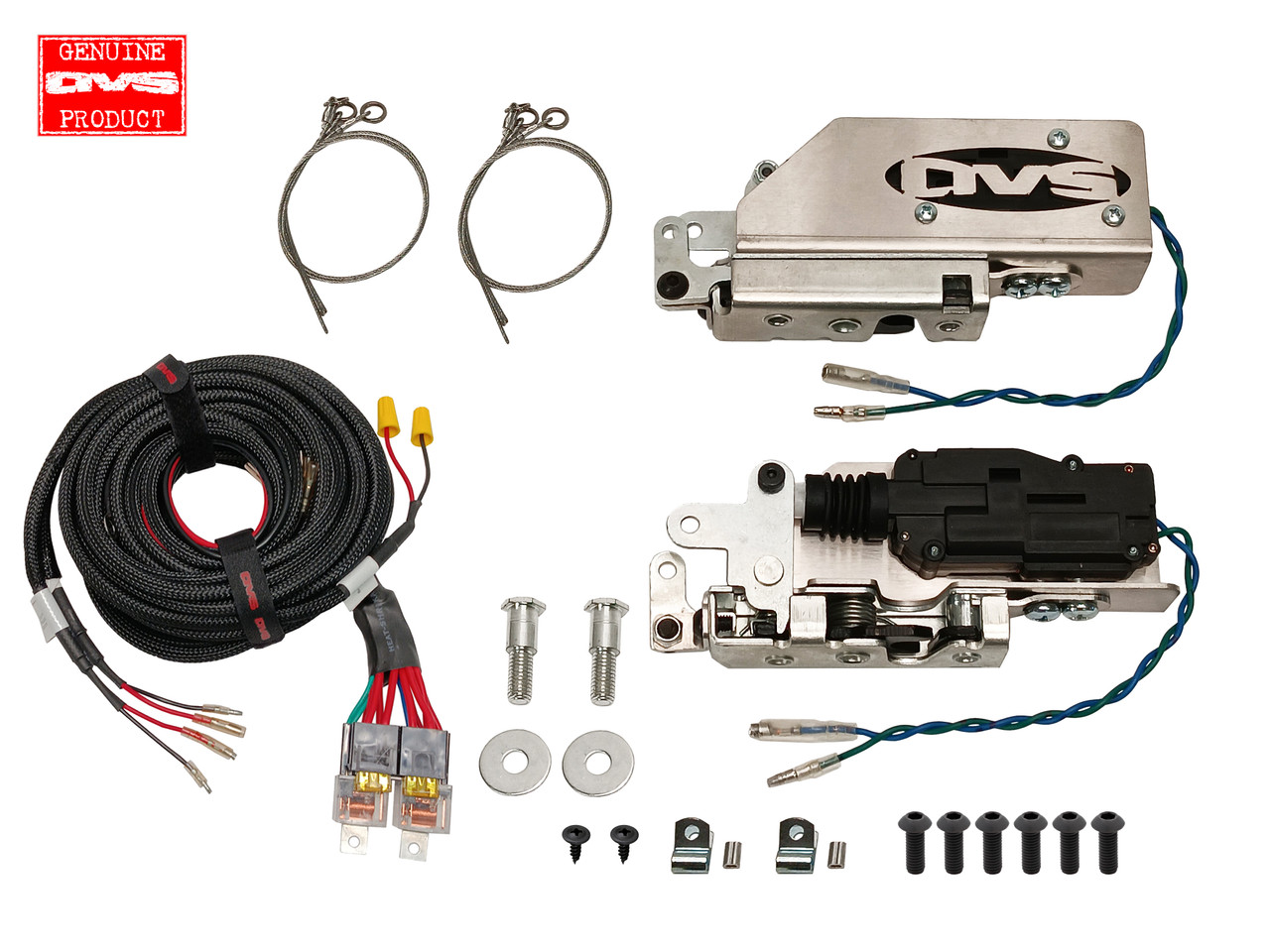 AVS POWER SINGLE CLAW LATCH WITH WIRING HARNESS - AVS