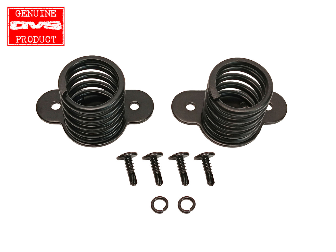 2Pack Metal Gate Wheel Flat With Spring Loaded Swivel Caster 220lbs Heavy Duty E - Foto 12