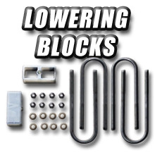 LOWERING PARTS Lowering Block Kits AVS