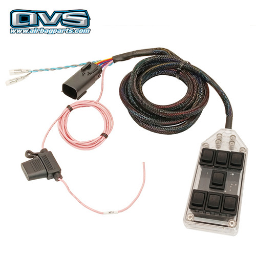 AVS SWITCH BOX- CLEAR 7C-SWITCH SERIES (ROCKER)