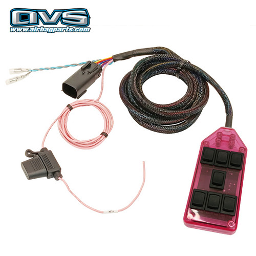 AVS SWITCH BOX - PINK 7C-SWITCH SERIES (ROCKER) 