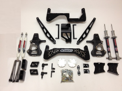 2007-13 GM 4WD 7" Lift Kit, 1/2 Ton GM Truck, w/ Adjustable Front Struts & Rear Shocks (BLACK STAINLESS KIT)  FREE SHIPPING 2007-13 GM 4WD 7" Lift Kit, 1/2 Ton GM Truck, w/ Adjustable Front Struts & Rear Shocks (BLACK STAINLESS KIT)  FREE SHIPPING