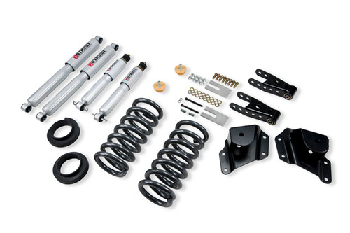 99-06 Chevrolet Silverado/Sierra (Std. Cab) 2" or 3" F/4" R drop W/ Street Performance Shocks