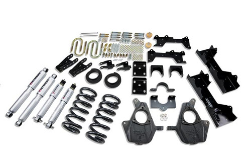 99-00 Chevrolet Silverado/Sierra (Ext. Cab) 4" or 5" F/6" or 7" R drop W/ Street Performance Shocks