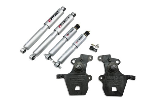 97-02 Ford Expedition/Navigator (2WD, with Factory Rear Air Springs) 2" F/2" or 3" R drop W/ Street Performance Shocks