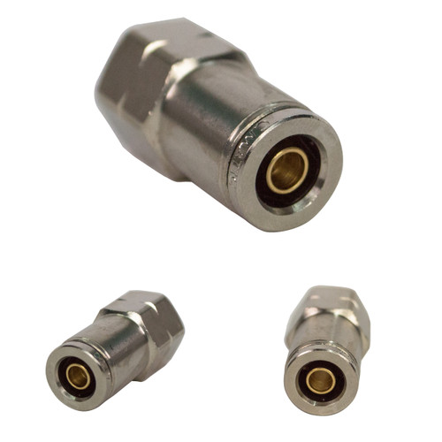 D.O.T. 3/8" x 1/4" PUSH CONNECT FEMALE STRAIGHT