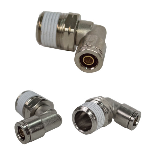 D.O.T. 3/8" x 1/2" PUSH CONNECT MALE SWIVEL ELBOW