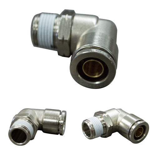 D.O.T.  1/2" x 3/8" PUSH CONNECT MALE SWIVEL ELBOW