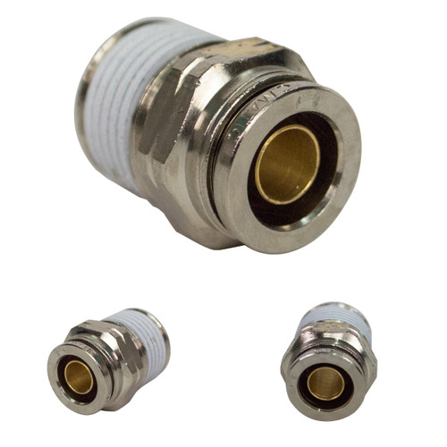 D.O.T. 1/2" x 1/2" PUSH CONNECT MALE STRAIGHT