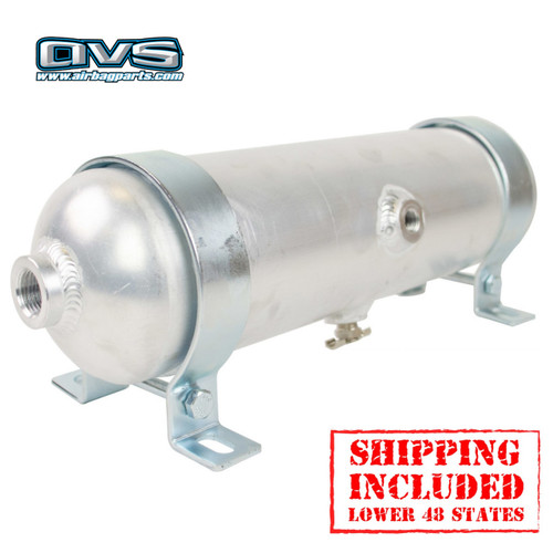 AVS 1-GALLON  ALUMINUM M.P.M. AIR TANK - RAW