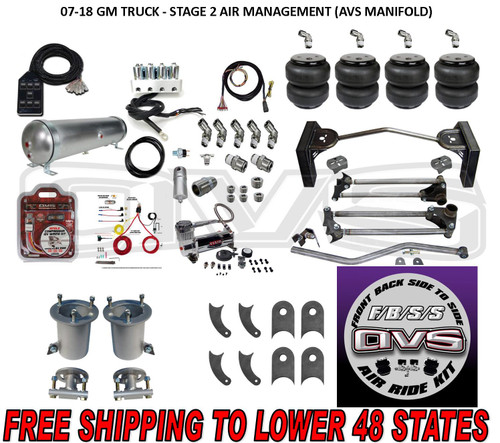07-18 GM TRUCK - STAGE 2 AIR MANAGEMENT (AVS MANIFOLD)